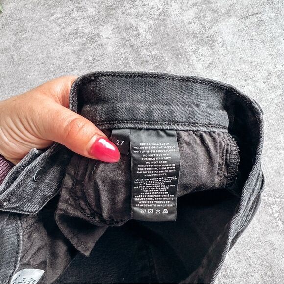 J Brand Skinny Mid Rise Jean Black Size 27 - Picture 9 of 9